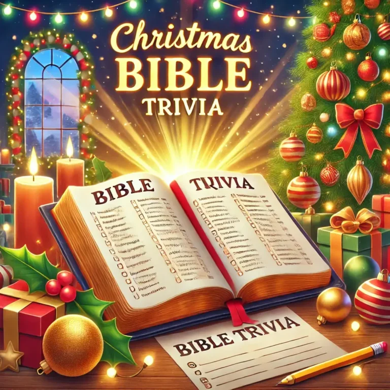 christmas bible trivia​
