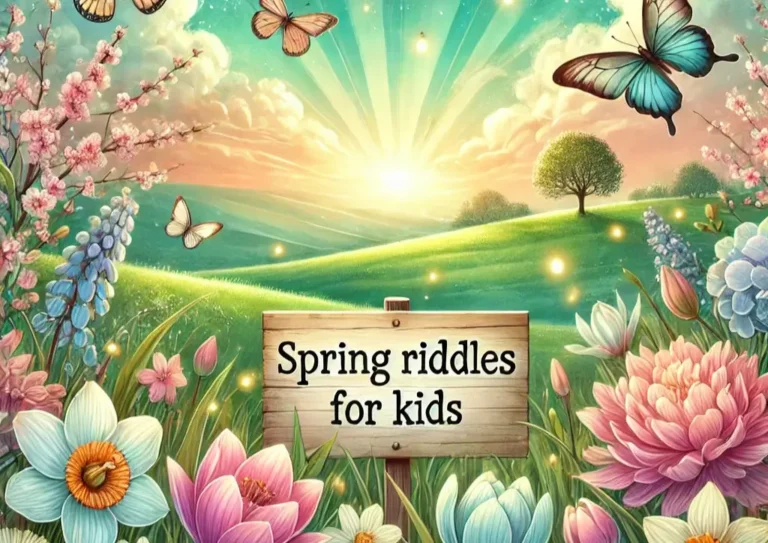 Spring Riddles for Kids