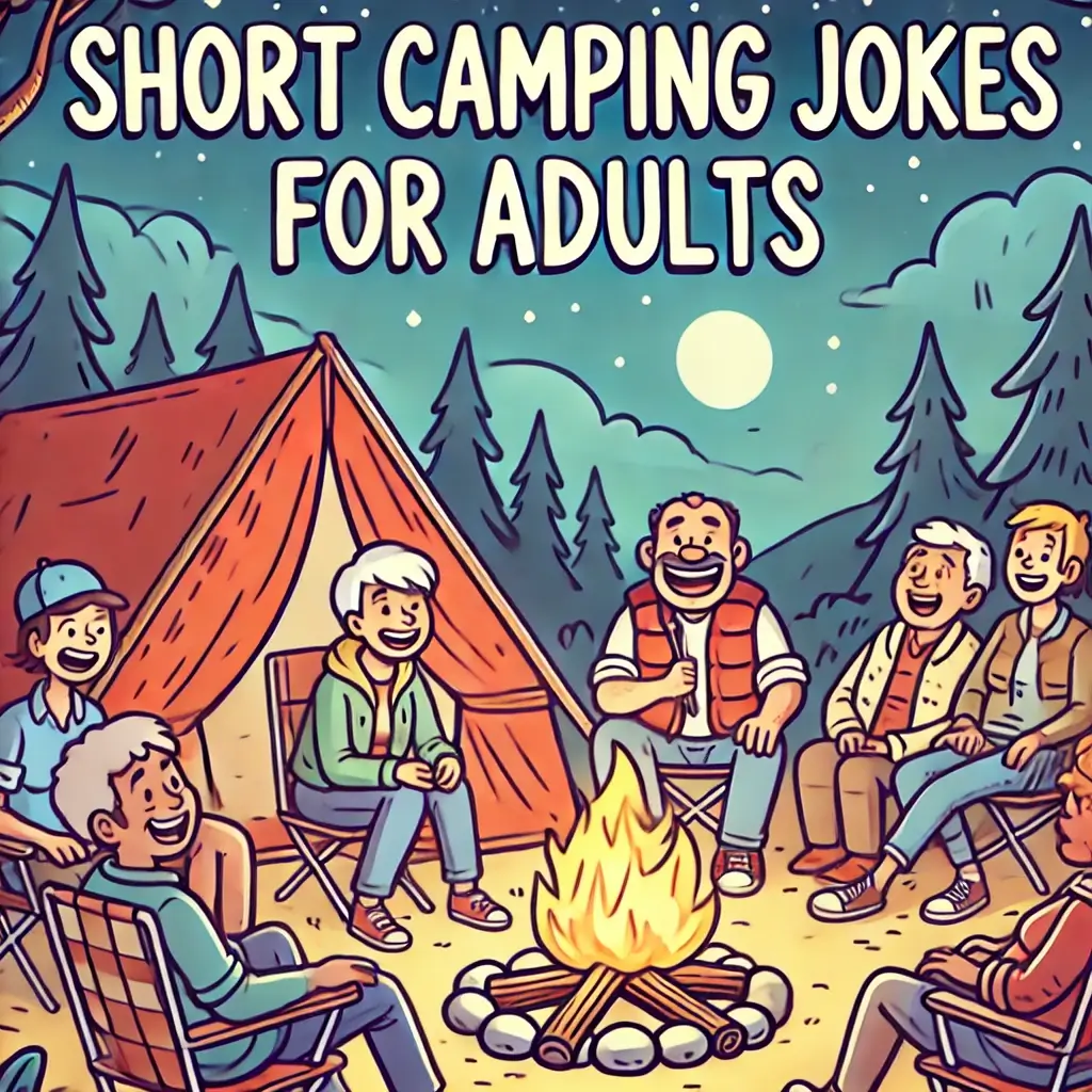short camping jokes for adults